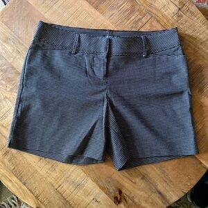 The Limited Black and White Polka Dot Dress Shorts